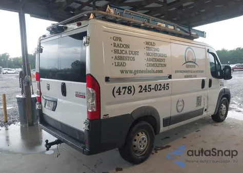 2018 Ram Promaster 1500 Low Roof 136 Wb from USA, damaged, VIN 3C6TRVAG0JE124068